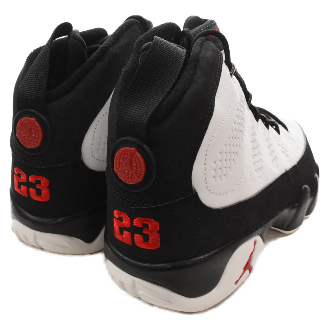 NIKE(ナイキ)のNIKE ナイキ 観賞用 AIR JORDAN 9 エアジョーダン ハイカット スニーカー ホワイト US8.5/26.5cm 302370‐101 メンズの靴/シューズ(スニーカー)の商品写真