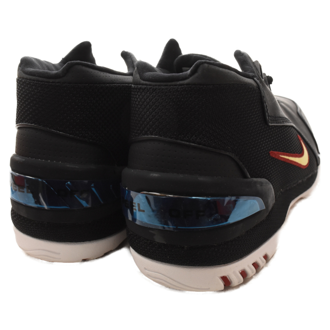 NIKE(ナイキ)のNIKE ナイキ 観賞用 AIR ZOOM GENERATION LEBRON JAMES エア ズーム ジェネレイション ハイカット スニーカー ブラック US8.5/26.5cm 308214‐011 メンズの靴/シューズ(スニーカー)の商品写真