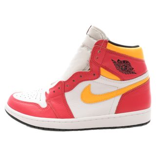 ナイキ(NIKE)のNIKE ナイキ AIR JORDAN 1 RETRO HIGH OG LIGHT FUSION RED エアジョーダン1 レトロ ライトフュージョンレッド ハイカットスニーカー US11 555088-603(スニーカー)