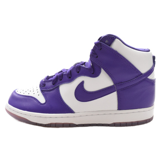 ナイキ(NIKE)のNIKE ナイキ WMNS DUNK HI SP ウィメンズ ダンク SP ハイカットスニーカー パープル US11 DC5382-100(スニーカー)