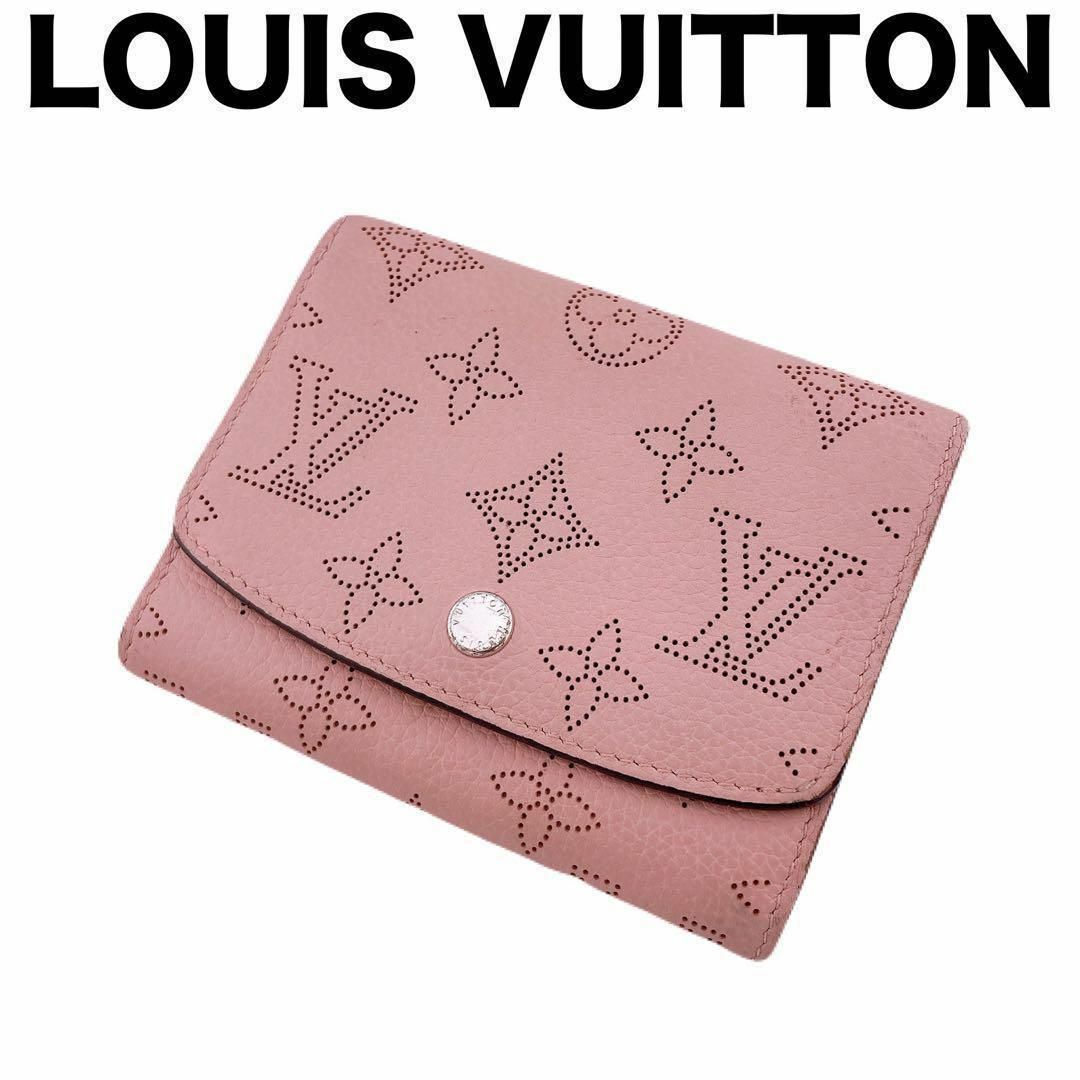 LOUIS VUITTON(ルイヴィトン)の【良品】ルイヴィトン M62541 マヒナ ポルトフォイユイリス コンパクト レディースのファッション小物(財布)の商品写真