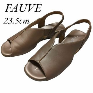 REGAL - REGAL FAUVE サンダル 23.5cm ピンクゴールド