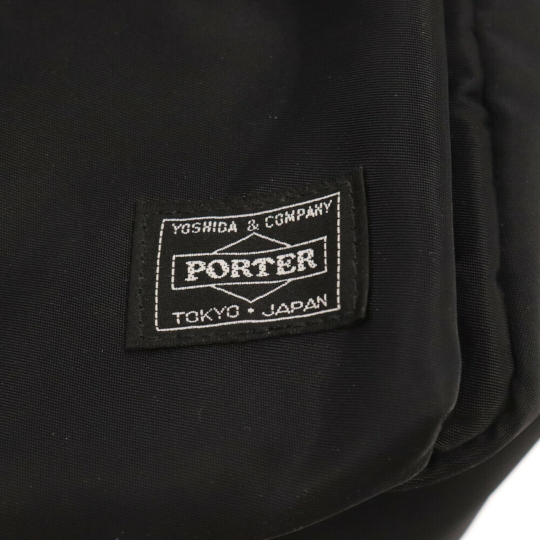 PORTER(ポーター)のPORTER ポーター 24SS × COMME des GARCONS HOMME Nylon Twill Shoulder Bag ナイロンツイル ショルダー バッグ HM-K201-051 ブラック メンズのバッグ(ショルダーバッグ)の商品写真