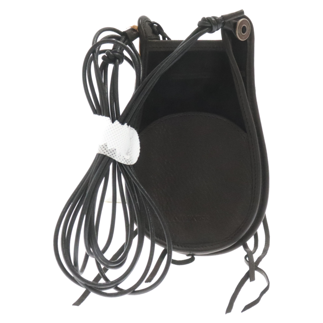 NICENSS ナイスネス DADA ベビー ポシェット ショルダー バッグ ブラウン NN-LNPA02 メンズのバッグ(ショルダーバッグ)の商品写真