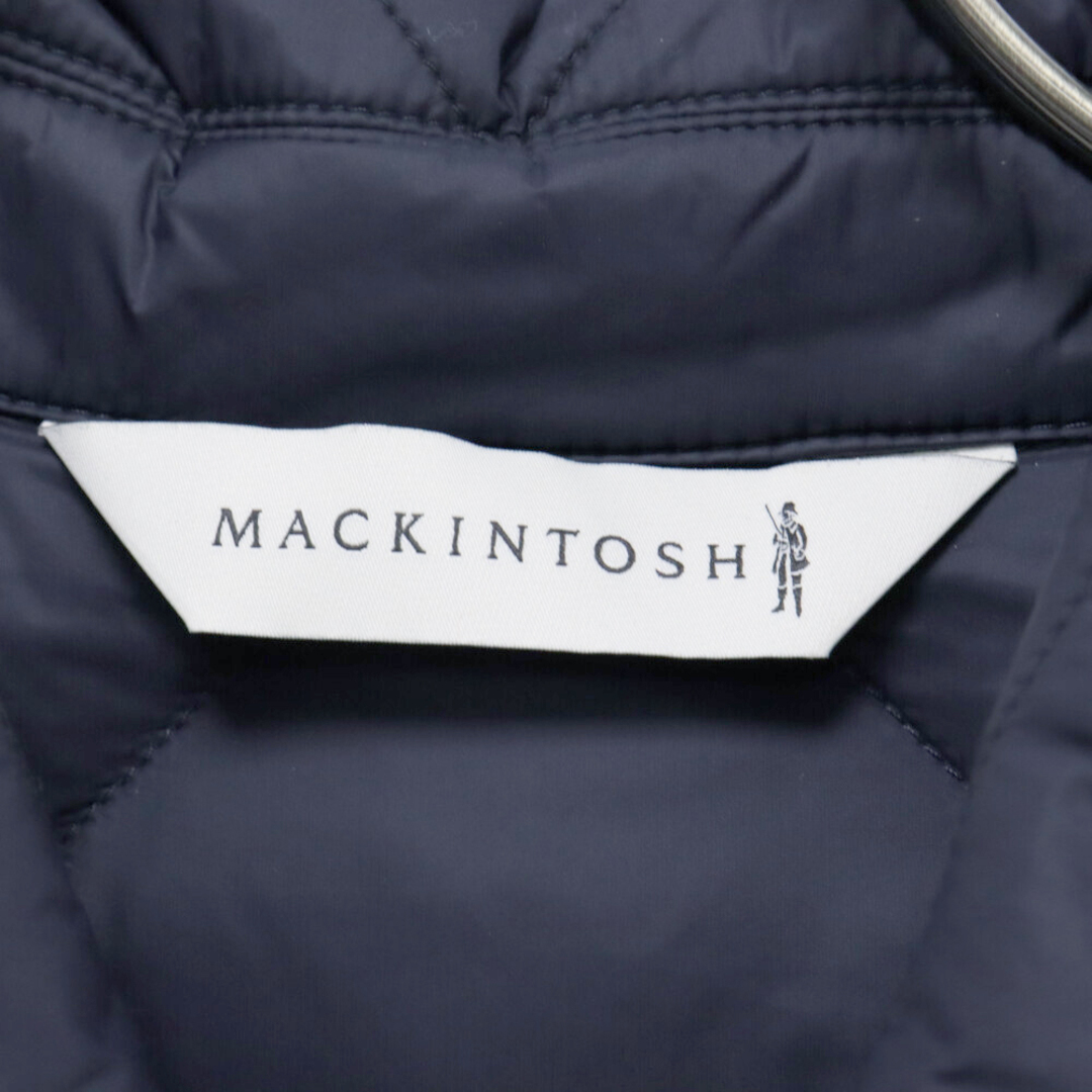 MACKINTOSH(マッキントッシュ)のMACKINTOSH マッキントッシュ ナイロンキルティングダウンコート ネイビー メンズのジャケット/アウター(フライトジャケット)の商品写真