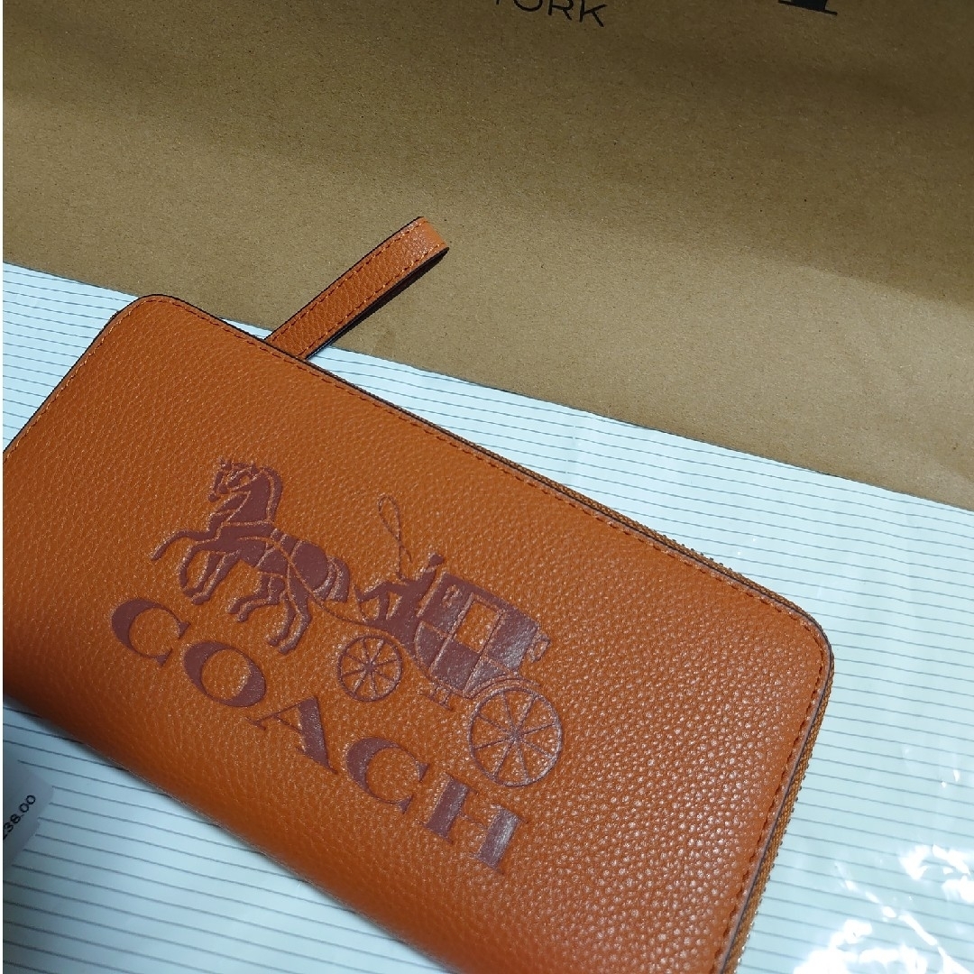 COACH(コーチ)のCOACH　長財布　新品　未使用　馬車 レディースのファッション小物(財布)の商品写真