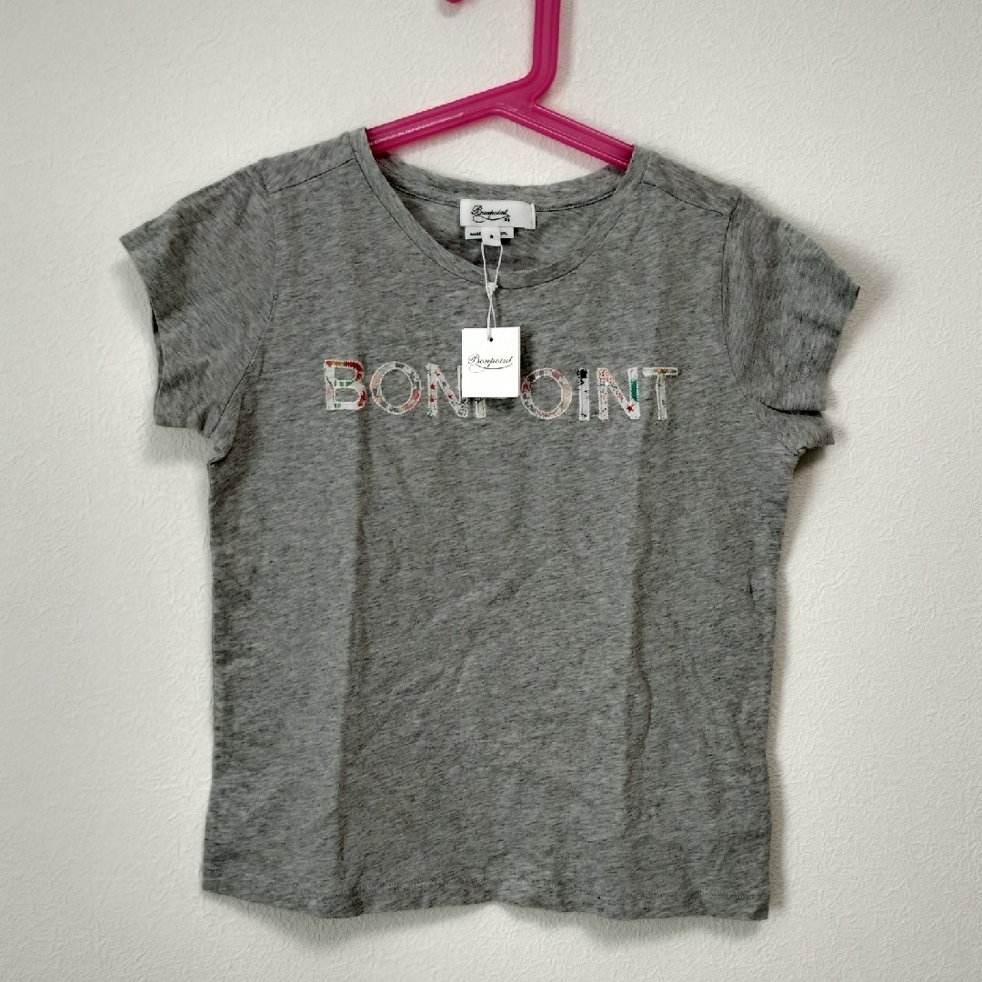 Bonpoint(ボンポワン)の【新品未使用】ボンポワンBonpoint　リバティロゴTシャツ　8A キッズ/ベビー/マタニティのキッズ服女の子用(90cm~)(Tシャツ/カットソー)の商品写真