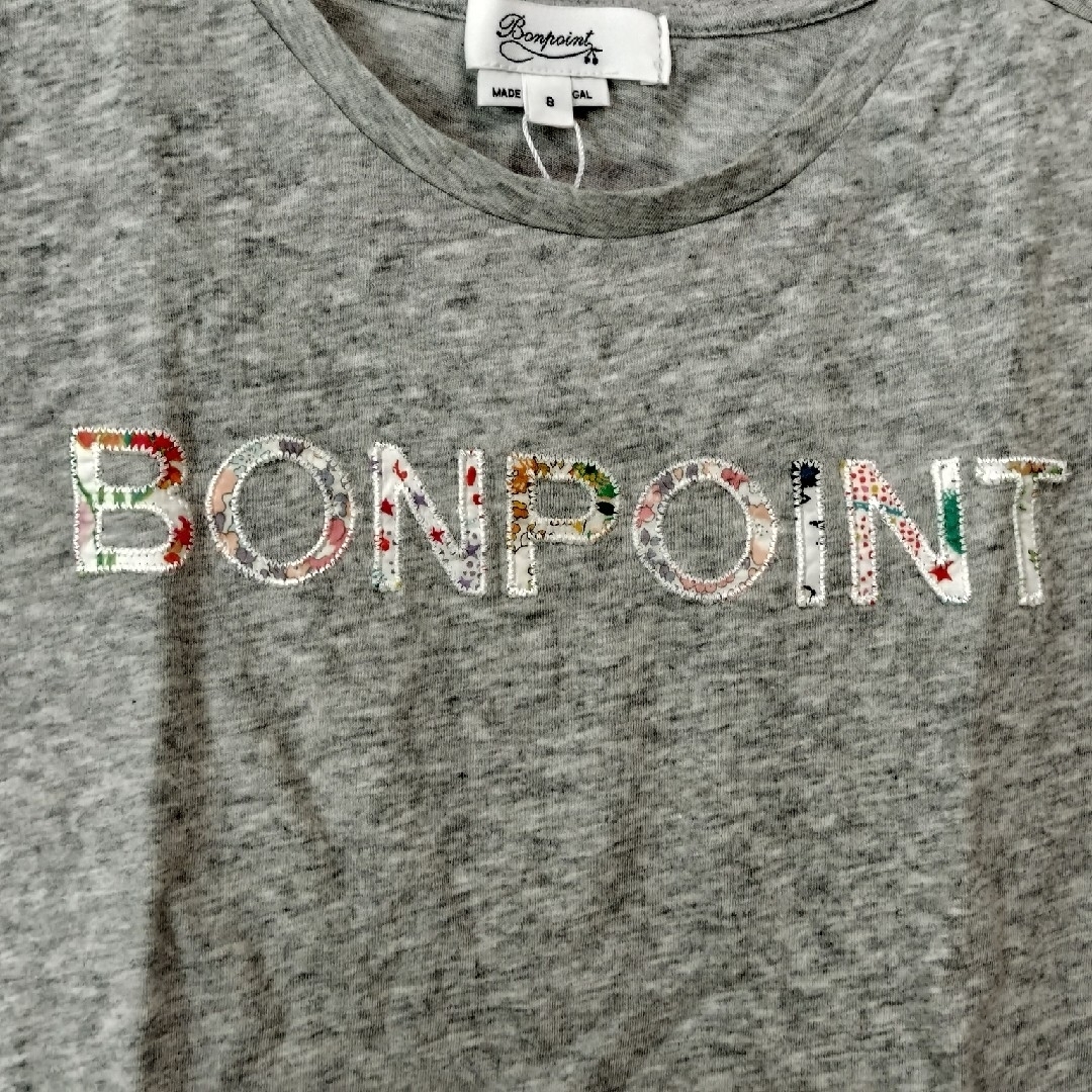 Bonpoint(ボンポワン)の【新品未使用】ボンポワンBonpoint　リバティロゴTシャツ　8A キッズ/ベビー/マタニティのキッズ服女の子用(90cm~)(Tシャツ/カットソー)の商品写真