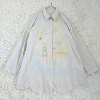 センソユニコ(Sensounico)のセンソユニコ t.b 月明かりブラウス シャツ 刺繍 Lサイズ 40 コットン(シャツ/ブラウス(長袖/七分))