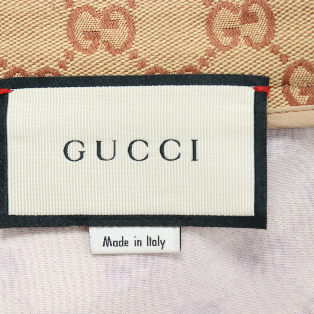 Gucci(グッチ)のGUCCI グッチ GGキャンバス コットン混 ロングスカート ベージュ レディース 572348 Z8ACV レディースのスカート(ロングスカート)の商品写真