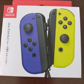 ニンテンドースイッチ(Nintendo Switch)のSwitch　ジョイコン　新品未使用　ブルー/ネオンイエロー　外箱から出して発送(その他)