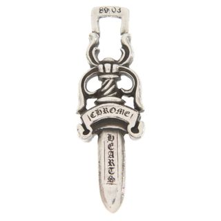 クロムハーツ(Chrome Hearts)のCHROME HEARTS クロムハーツ #10DAGGER #10ダガーペンダント シルバーネックレストップ(ネックレス)