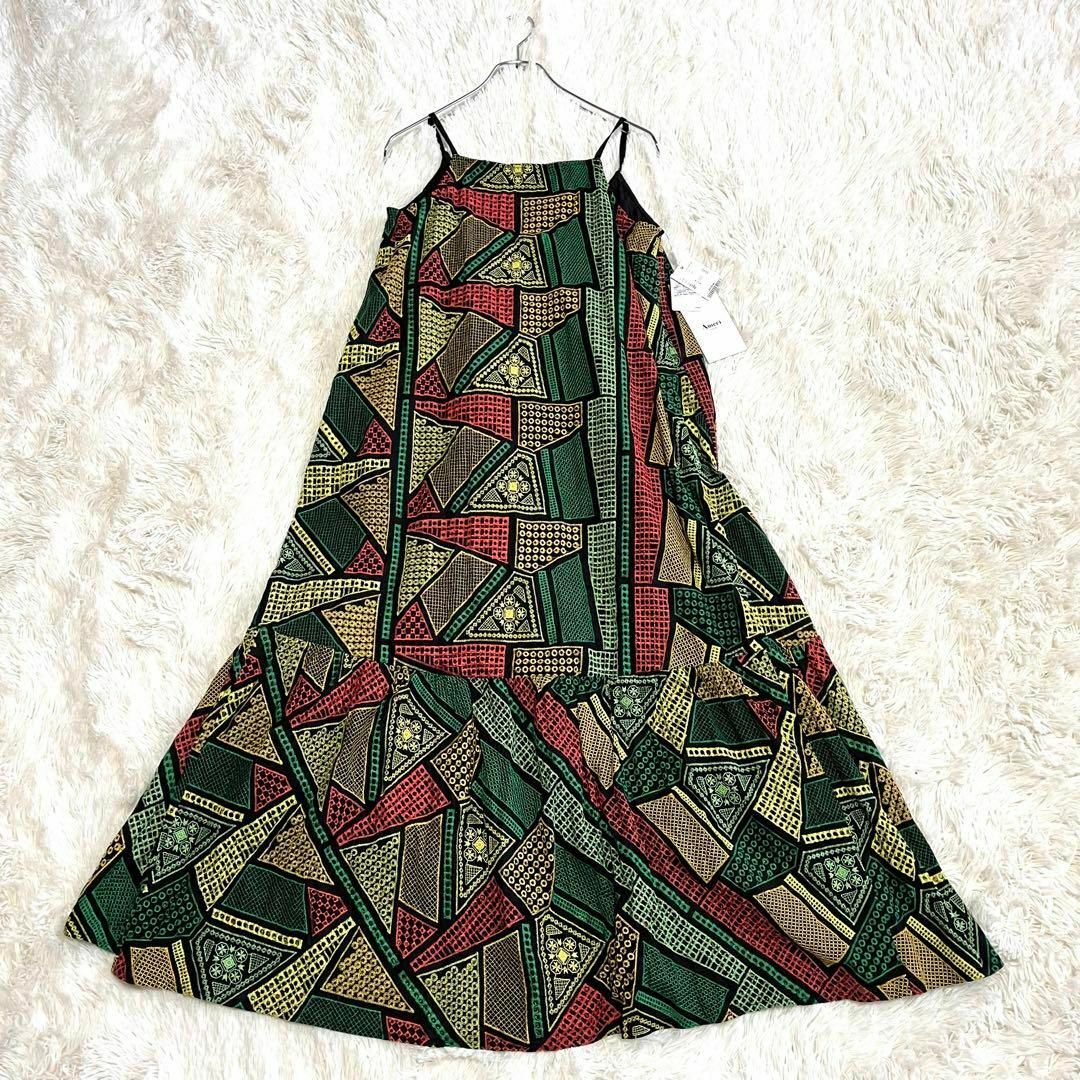 Ameri VINTAGE(アメリヴィンテージ)の新品タグ付 Ameri LINDA TURKEY ORGANIC DRESS レディースのワンピース(ロングワンピース/マキシワンピース)の商品写真