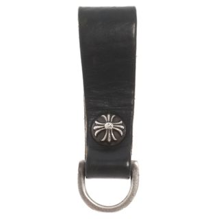 クロムハーツ(Chrome Hearts)のCHROME HEARTS クロムハーツ BELT LOOP D RING ベルトループ Dカンクロスボールボタンベルトループ ブラック/シルバー ※国内ギャランティ付き(その他)