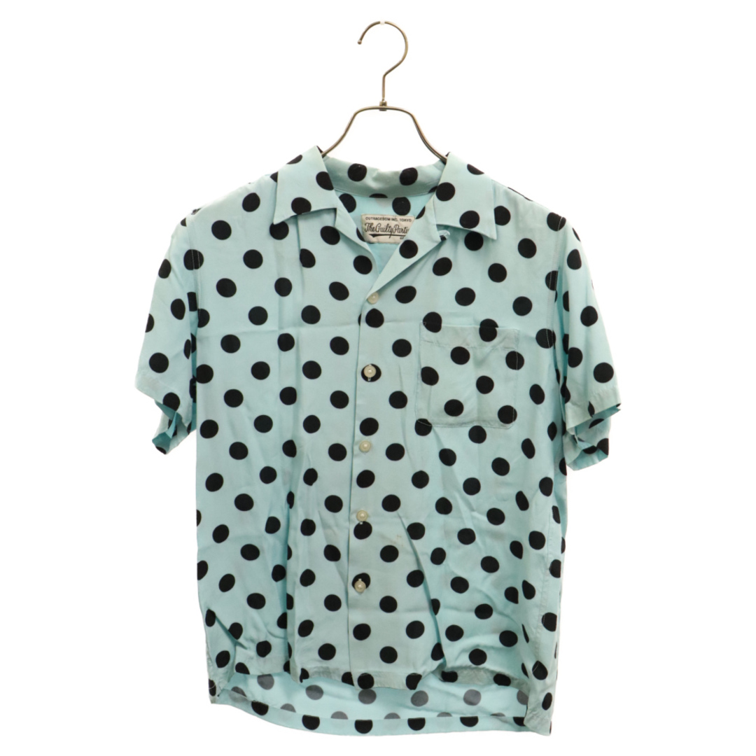 WACKO MARIA(ワコマリア)のWACKO MARIA ワコマリア 13SS ドット柄半袖シャツ 13SS-DOTS-03 ブルー メンズのトップス(シャツ)の商品写真