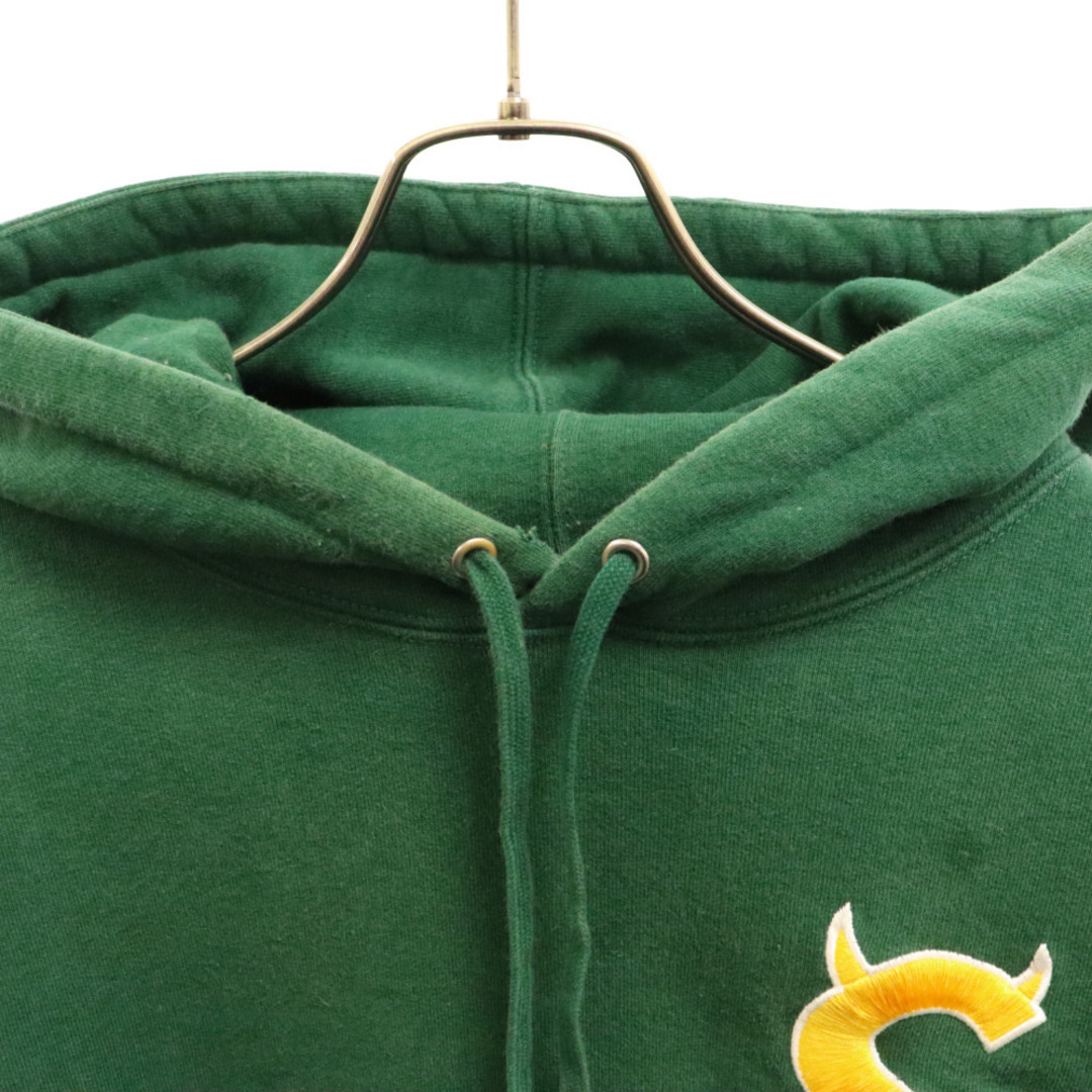 Supreme(シュプリーム)のSUPREME シュプリーム 22AW S Logo Hooded Sweatshirt Dark Green Sロゴフーデッドスウェットプルオーバーフーディ パーカー グリーン メンズのトップス(パーカー)の商品写真