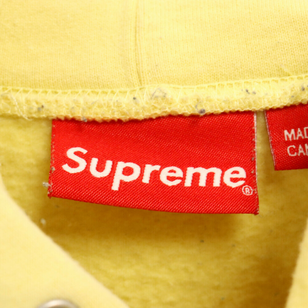 Supreme(シュプリーム)のSUPREME シュプリーム 22AW Underline Hooded Sweatshirt アンダーライン フーデッドスウェットプルオーバーフーディ パーカー イエロー メンズのトップス(パーカー)の商品写真