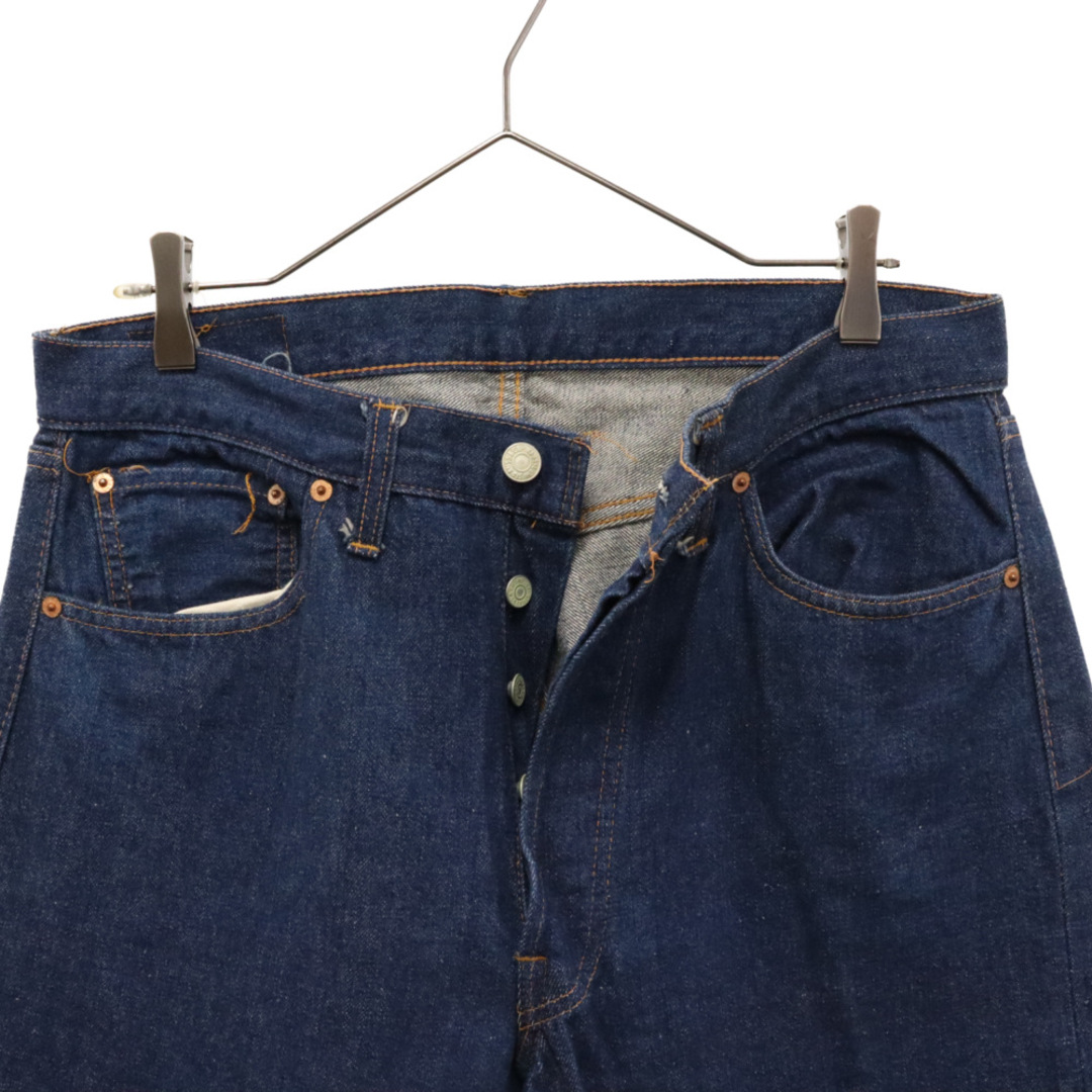 Levi's(リーバイス)のLevi's リーバイス 70S VINTAGE 501 66前期 ボタン裏6 紙パッチ デニムパンツ 濃紺 ヴィンテージ インディゴ メンズのパンツ(デニム/ジーンズ)の商品写真