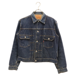 リーバイス(Levi's)のLevi's リーバイス 60S VINTAGE 507 2nd デニムジャケット 紙パッチ ボタン裏O ハギ付き インディゴ(Gジャン/デニムジャケット)