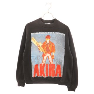 VINTAGE ヴィンテージ 80s VINTAGE AKIRA 1988 EXPLODE アキラ プリントスウェット トレーナー ブラック LEEタグ(スウェット)