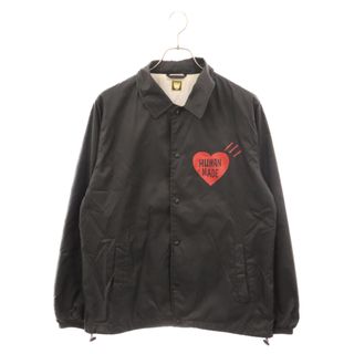 ヒューマンメイド(HUMAN MADE)のHUMAN MADE ヒューマンメイド COACH JACKET ロゴ ナイロン コーチジャケット MM01JK001 ブラック(フライトジャケット)