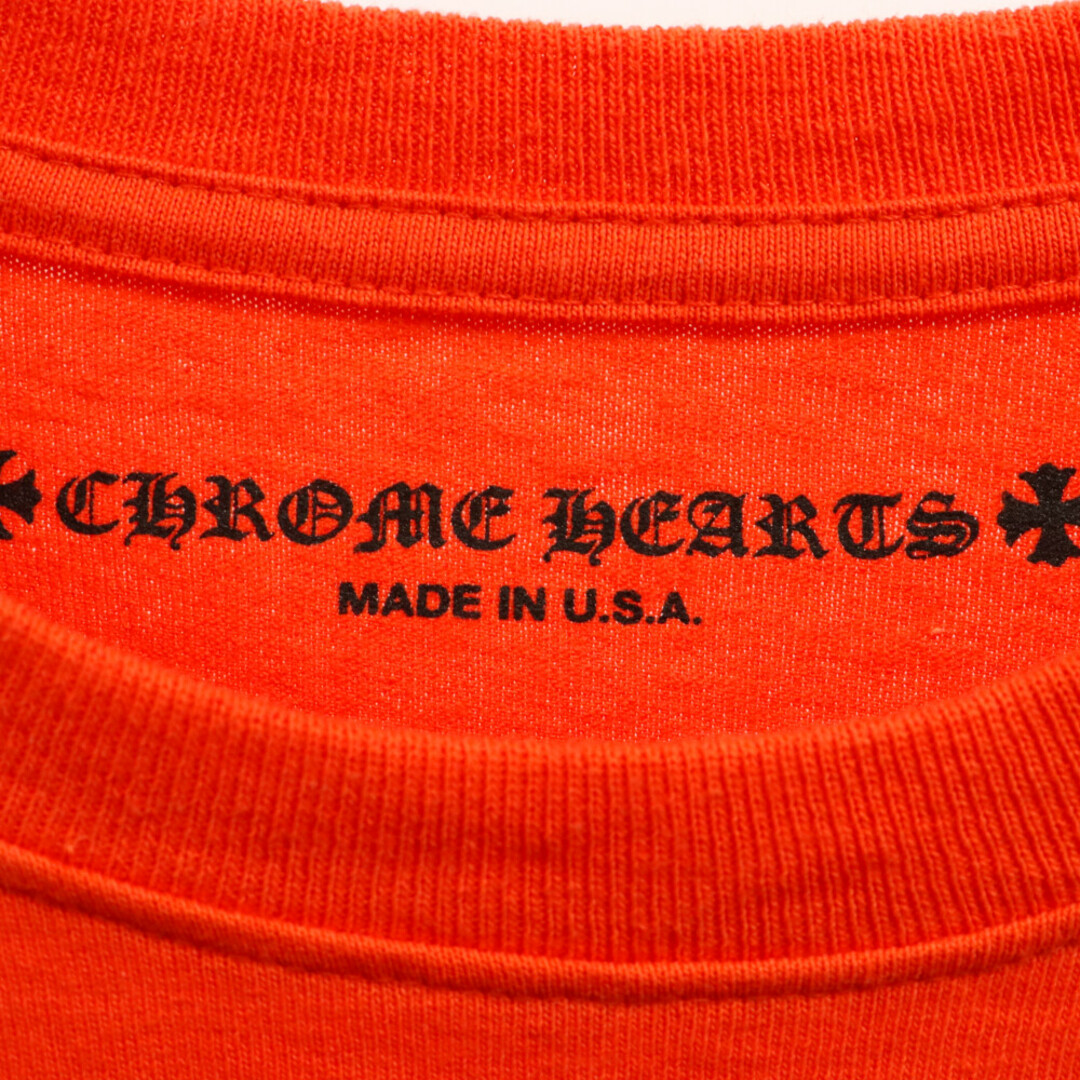 Chrome Hearts(クロムハーツ)のCHROME HEARTS クロムハーツ ×MATTY BOYPPO SPARK THE HEART LS マッティーボーイ プリントスパークザハート長袖カットソー レッド メンズのトップス(Tシャツ/カットソー(七分/長袖))の商品写真