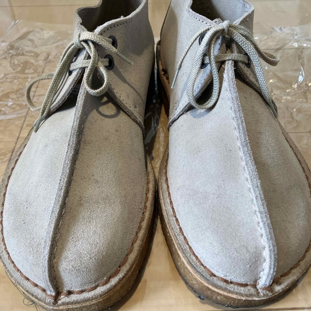 Clarks(クラークス)の美品 英国製 クラークス センターシーム スエード NOWHERE 小山田圭吾 メンズの靴/シューズ(ブーツ)の商品写真