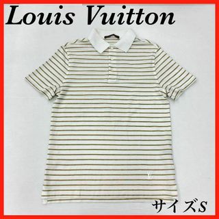 LOUIS VUITTON - Louis Vuitton ポロシャツ　刺繍ロゴ ルイヴィトン