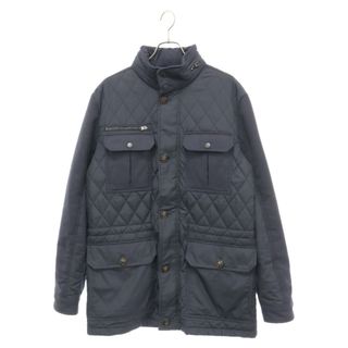 トミーヒルフィガー(TOMMY HILFIGER)のTOMMY HILFIGER トミーヒルフィガー Quilted Jacket キルトミックスファブリックキルティングジャケット ネイビー 08878A3348(ナイロンジャケット)