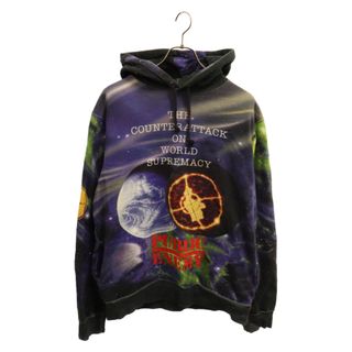 シュプリーム(Supreme)のSUPREME シュプリーム 18SS×UNDERCOVER Public Enemy Hooded Sweatshirt×アンダーカバー パブリックエネミー フィアオブアブラックプラネット スウェット プルオーバーパーカー(パーカー)