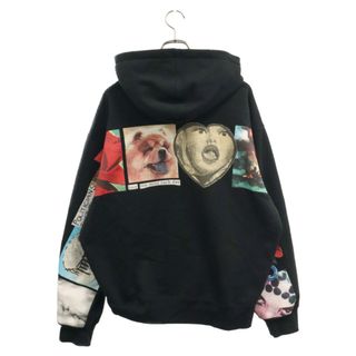 Supreme - SUPREME シュプリーム 24SS Spread Zip Up Hooded Sweatshirt スプレッド バックプリント ジップアップ フーディ スウェットパーカー ブラック