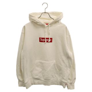 シュプリーム(Supreme)のSUPREME シュプリーム 21AW Box Logo Hooded Sweatshirt White ボックスロゴ スウェットプルオーバーパーカー ホワイト(パーカー)