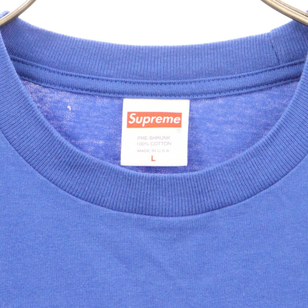 Supreme(シュプリーム)のSUPREME シュプリーム 23SS Crown Tee クラウンロゴプリント半袖Tシャツカットソー ブルー メンズのトップス(Tシャツ/カットソー(半袖/袖なし))の商品写真