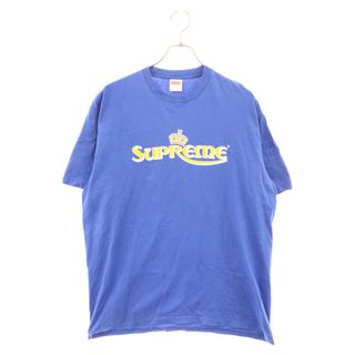 シュプリーム(Supreme)のSUPREME シュプリーム 23SS Crown Tee クラウンロゴプリント半袖Tシャツカットソー ブルー(Tシャツ/カットソー(半袖/袖なし))