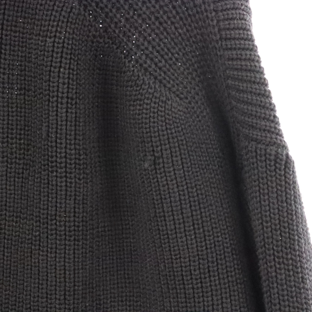 sacai(サカイ)のSacai サカイ 23SS Nylon Twill x Knit Pullover ナイロン ツイル ニット プルオーバー セーター ブラック 23‐02996M ランクA サイズ3 上6 メンズのトップス(ニット/セーター)の商品写真