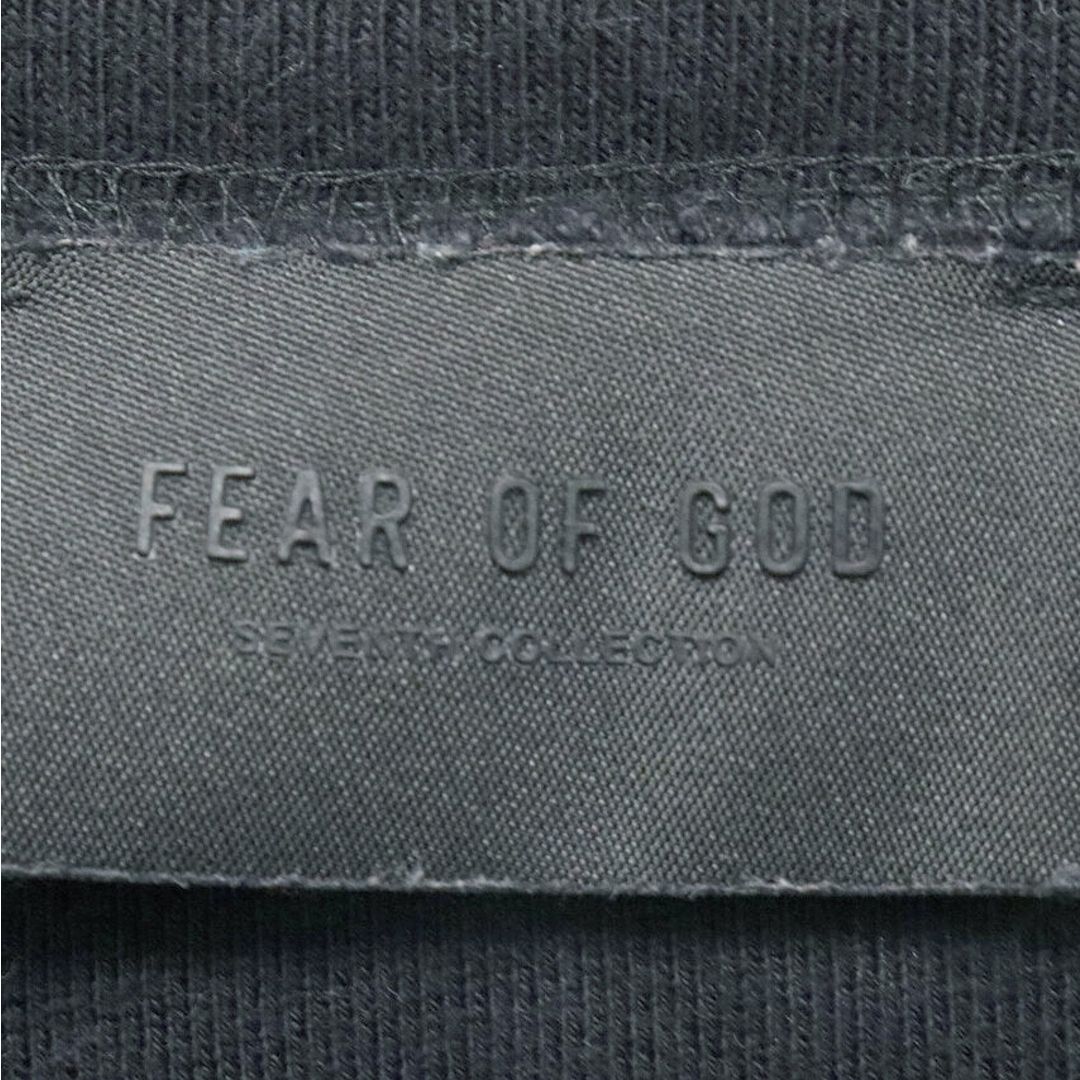 FEAR OF GOD(フィアオブゴッド)のFEAR OF GOD フィアオブゴッド 21AW SEVENTH COLLECTION セブンス コレクション Gクルーネックスウェット トレーナー ブラック FG50-054-014 メンズのトップス(スウェット)の商品写真