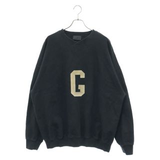 フィアオブゴッド(FEAR OF GOD)のFEAR OF GOD フィアオブゴッド 21AW SEVENTH COLLECTION セブンス コレクション Gクルーネックスウェット トレーナー ブラック FG50-054-014(スウェット)