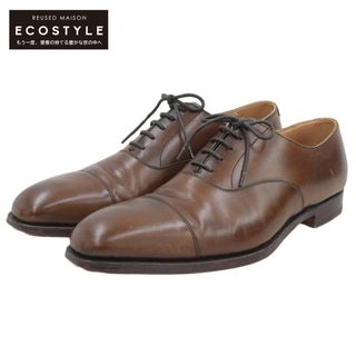 クロケットアンドジョーンズ(Crockett&Jones)のクロケット＆ジョーンズ CROCKETT&JONES クロケット＆ジョーンズ バーニッシュドカーフ ハラム 348ラスト シューズ ダークブラウン 5057-1095-01 9.5(その他)