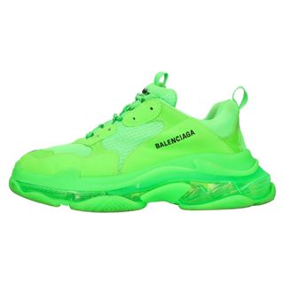 バレンシアガ(Balenciaga)のBALENCIAGA バレンシアガ TRIPLE S LOW TOP 541624 トリプルエス ローカットダッドスニーカー クリアソール グリーン(スニーカー)