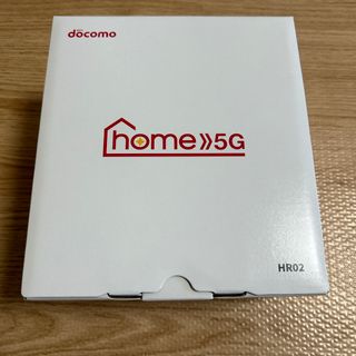 NTTdocomo - SHARP home 5G HR02 ダークグレー