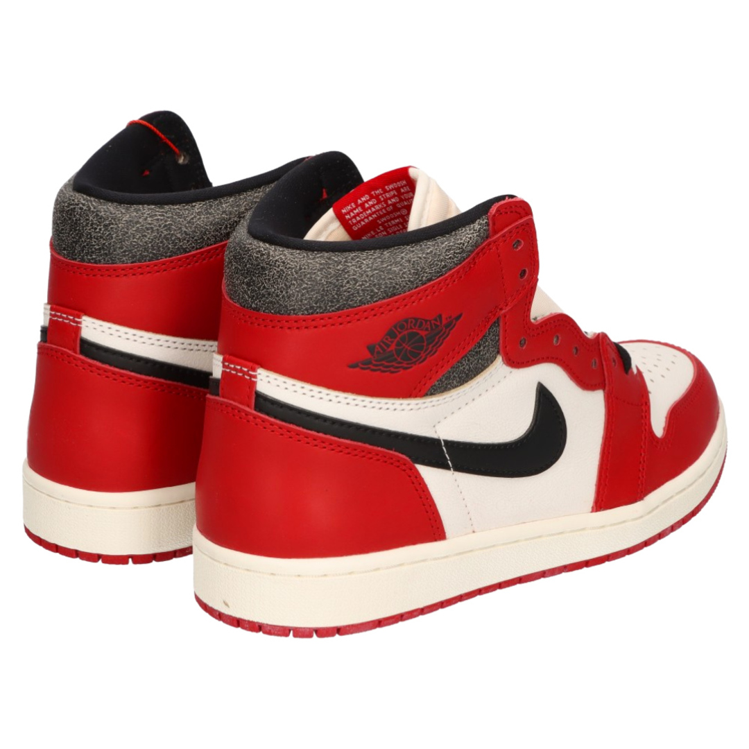 NIKE(ナイキ)のNIKE ナイキ AIR JORDAN1 RETRO HIGH OG CHICAGO LOST & FOUND DZ5485-612 エアジョーダン1 シカゴ ロストアンドファウンド ハイカットスニーカー ホワイト/レッド メンズの靴/シューズ(スニーカー)の商品写真