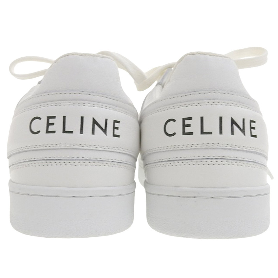 celine(セリーヌ)のセリーヌ 新品同様 CELINE セリーヌ LOW LACE-UP SNEAKER ローカット スニーカー シューズ レディース ホワイト 36 CT-07 36 レディースの靴/シューズ(その他)の商品写真