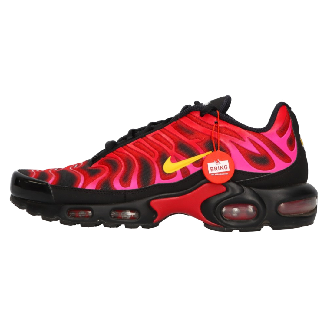 NIKE(ナイキ)のNIKE ナイキ ×SUPREME AIR MAX PLUS TN DA1472-600×シュプリーム エアマックス プラス ローカットスニーカー ブラック/レッド US8.5/26.5cm メンズの靴/シューズ(スニーカー)の商品写真