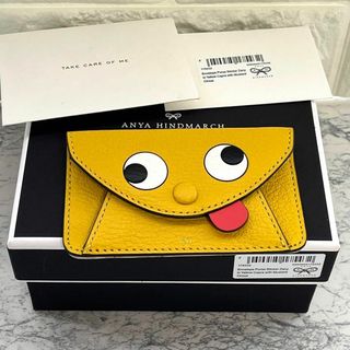 アニヤハインドマーチ(ANYA HINDMARCH)の未使用箱付 Anya Hindmarch ザニーパースステッカー イエロー(その他)