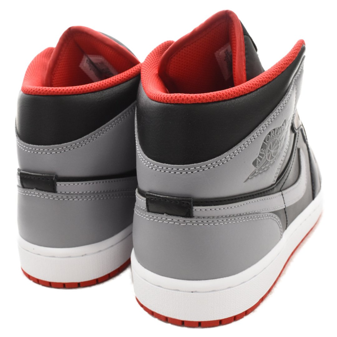 NIKE(ナイキ)のNIKE ナイキ AIR JORDAN 1 MID BLACK CEMENT GREY DQ8426-006 エアジョーダン1 ミッド ブラック セメントグレー ミッドカットスニーカー ブラック/グレー US10/28cm メンズの靴/シューズ(スニーカー)の商品写真