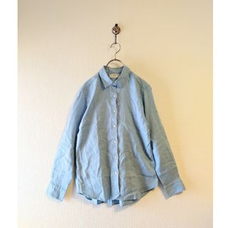 ユニクロ(UNIQLO)の【新品】UNIQLO✺リネン100%シャツブラウス(シャツ/ブラウス(長袖/七分))