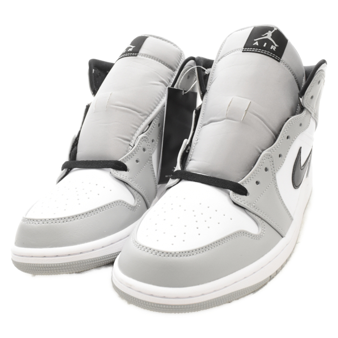 NIKE(ナイキ)のNIKE ナイキ AIR JORDAN 1 MID SMOKE GREY 554724-092 エアジョーダン1ミッドスモークグレー ミドルカットスニーカーシューズ グレーUS10/28cm メンズの靴/シューズ(スニーカー)の商品写真