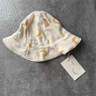 コドモビームス(こどもビームス)のorganic zoo テリーハット帽子1～2y月柄(帽子)