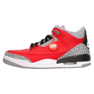 ナイキ(NIKE)のNIKE ナイキ AIR JORDAN 3 RETRO SE エアジョーダン レトロ ハイカットスニーカー レッド US8.5/26.5cm CK5692-600(スニーカー)