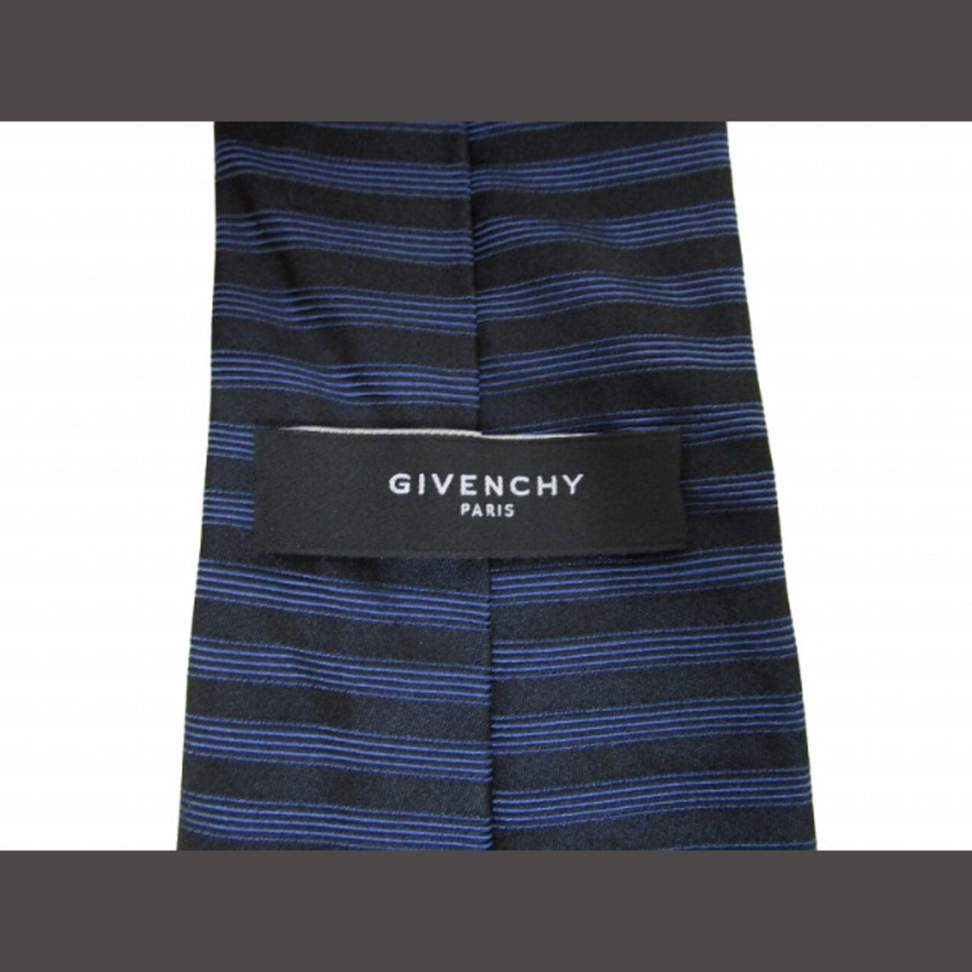 GIVENCHY(ジバンシィ)のジバンシィ GIVENCHY ボーダー レギュラータイ ネクタイ ■GY14 メンズのファッション小物(ネクタイ)の商品写真